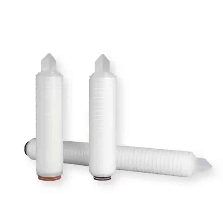 PP pleated membran filter cartridges for filtration system