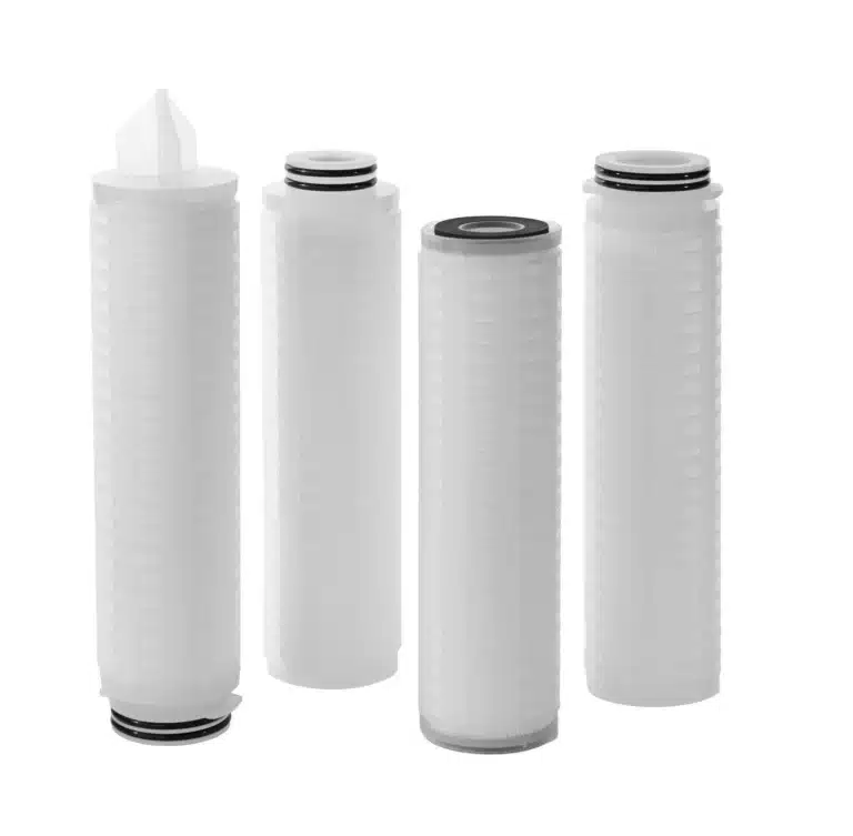 hydrophobic ptfe membrane pleated filter cartridge