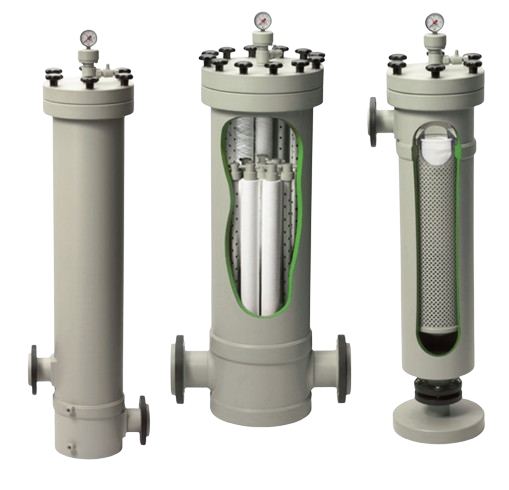 مبيت مرشح الخرطوشة البلاستيكية