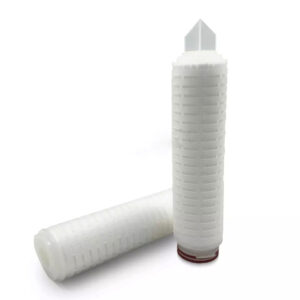Cartucho filtrante plisado de PP de 5 micras para la filtración de agua