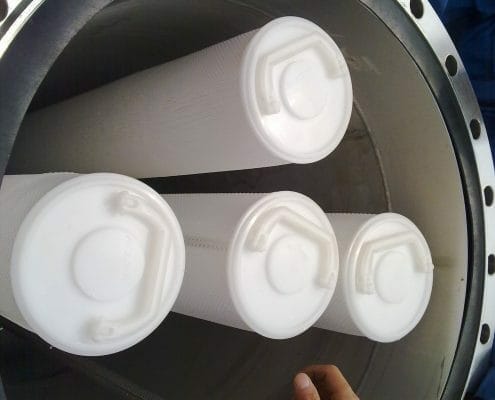 High Flow cartridge filters for water treatment plant