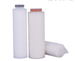 Cartucho filtrante plisado de PP reforzado para altas temperaturas