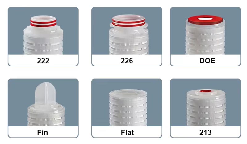 pleated style liquid filter cartridges