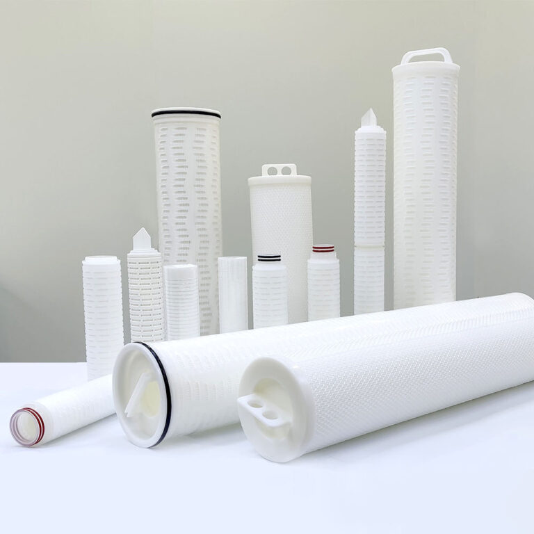High flow PP pleated filter cartridge